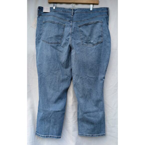 Universal Thread Womens High Rise 90s Slim Jeans Sz 26R Light Blue Distressed - Picture 6 of 11